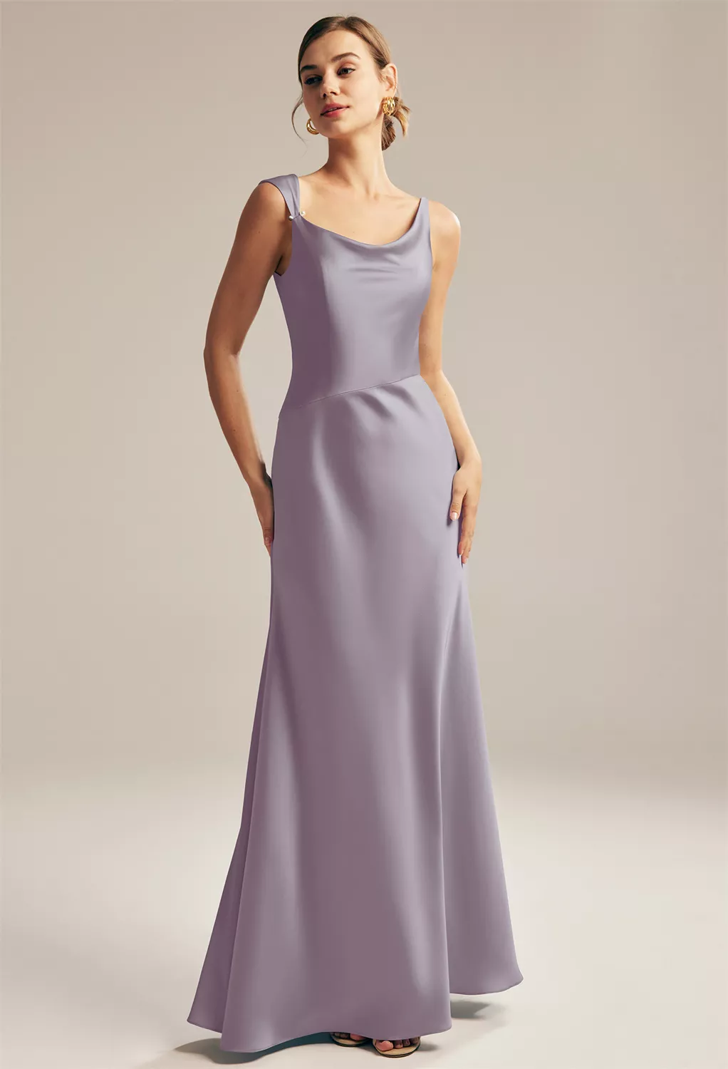 AW Meggie Purple Haze  Long Bridesmaid Dresses